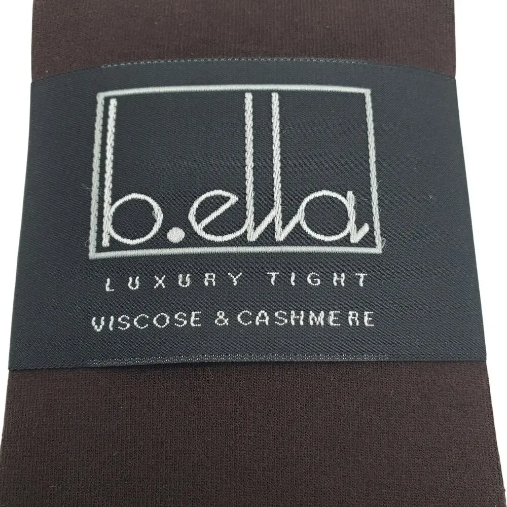 Italian Cashmere Tight Espresso Brown MEDIUM B.ella Georgia Viscose Blend NWT